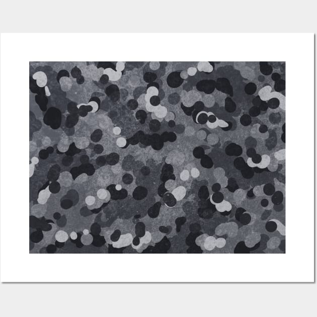 a military urban camouflage pattern. Wall Art by JJadx